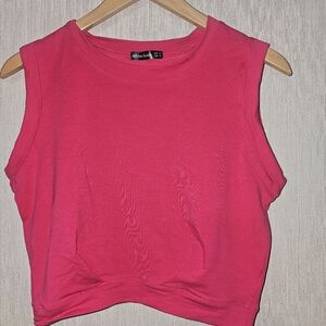 Arrive Guied Cropped Women's Shirt Tank Workout Casual Athletic Size Medium